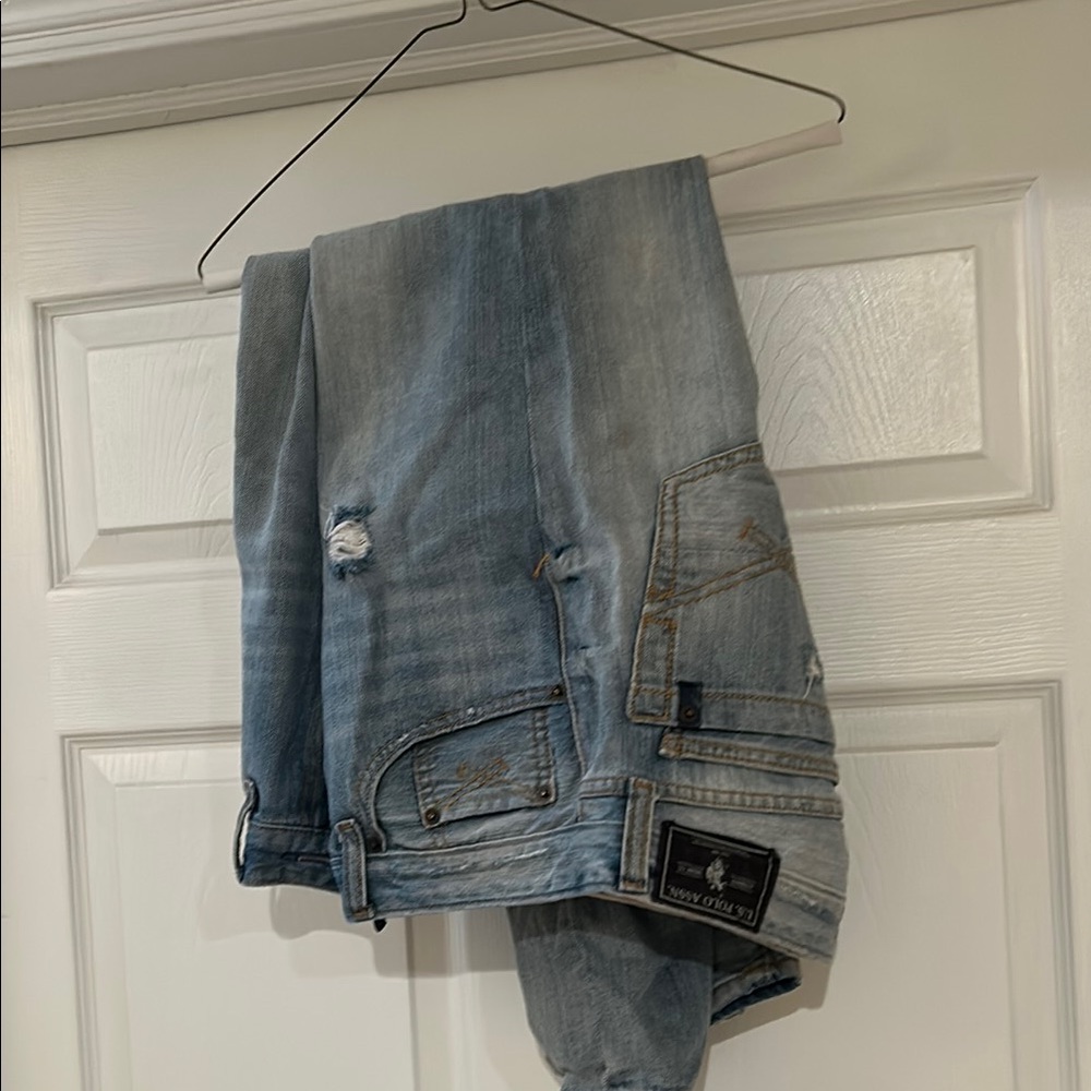 John Galliano Blue Relaxed Jeans